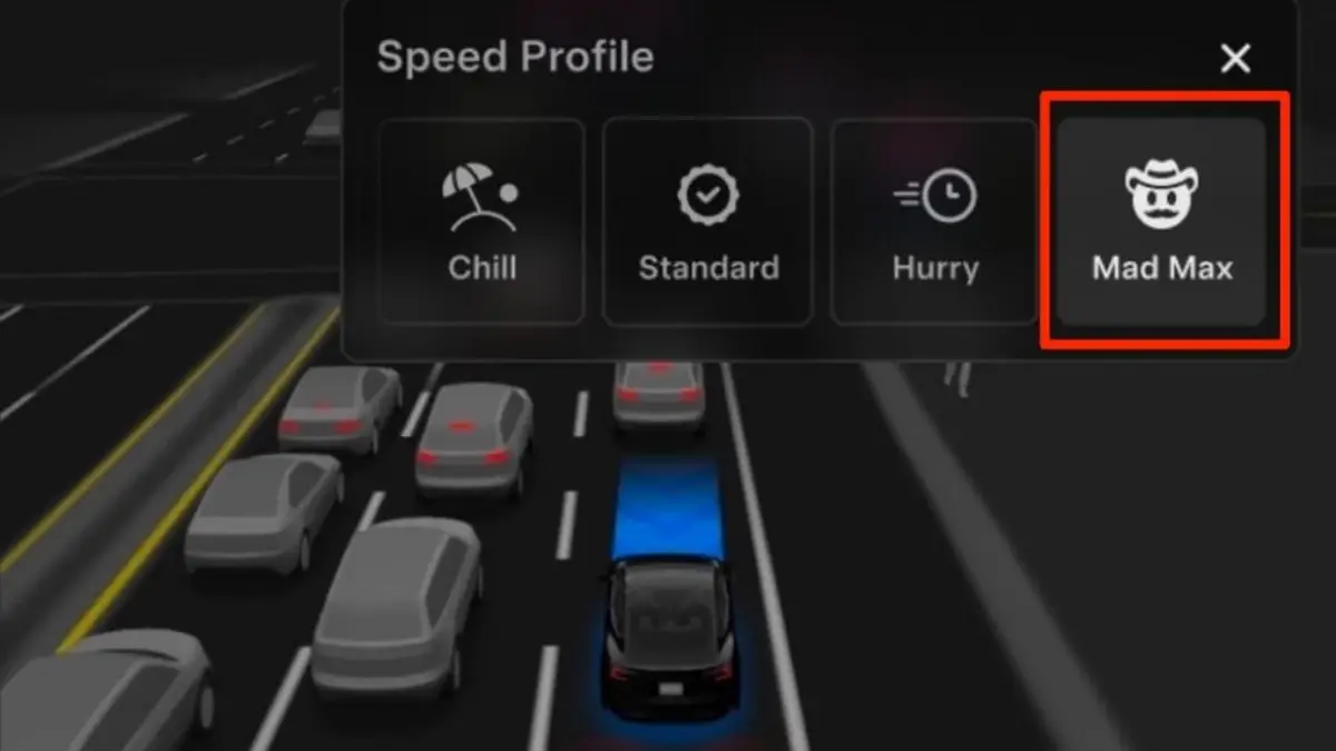 Tesla revives ‘Mad Max’ mode in Full Self-Driving